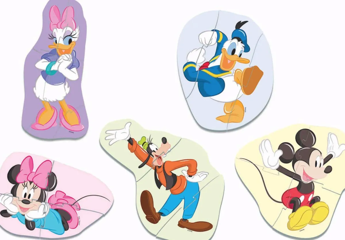 Kinderen Educa Disney, Pixar, Marvel|Legpuzzels<Baby Mickey - 3, 4 en 5 stukjes