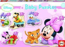 Kinderen Educa Disney, Pixar, Marvel|Legpuzzels<Baby Minnie - 3, 4 en 5 stukjes