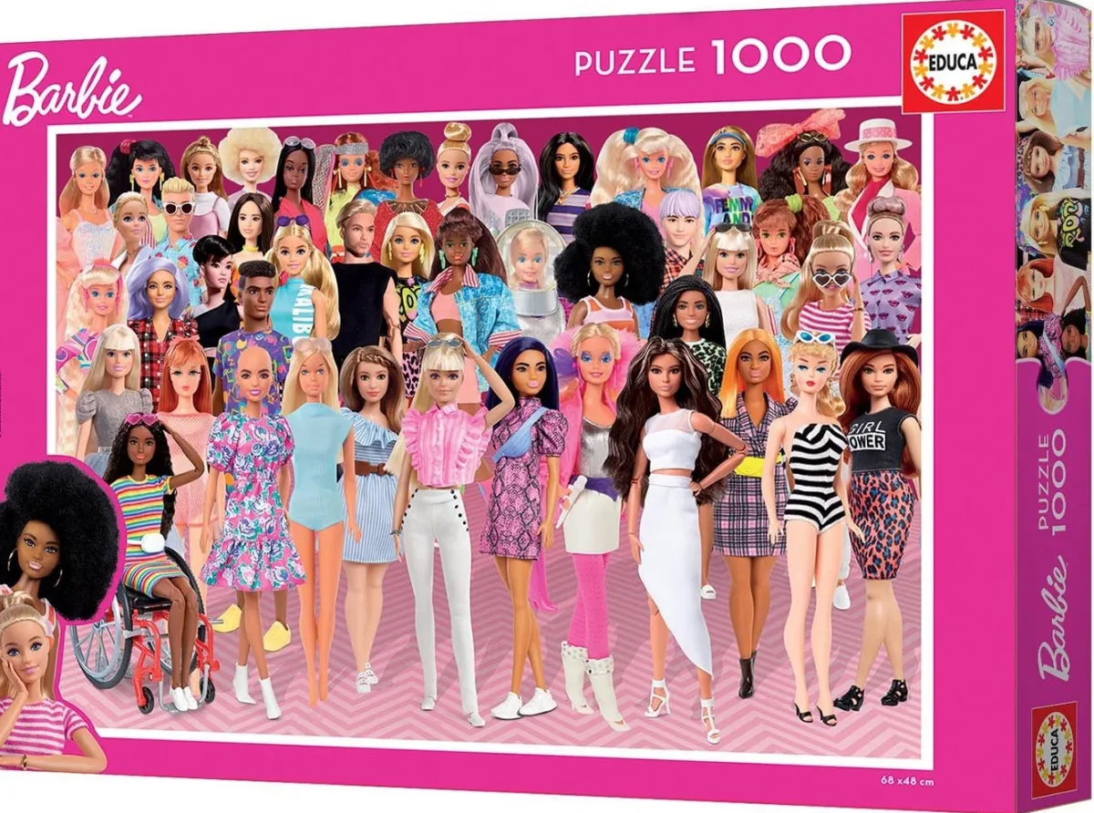 Educa Kunst En Cultuur|1000-1499<Barbie - puzzel 1000 stukjes