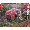 Kinderen Educa Fantasy|Dieren<Bloemenolifant- legpuzzel van 500 XL stukjes