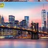 Educa Puzzel + Extra Item|Steden En Gebouwen<Brooklyn Bridge - Glow in the Dark - puzzel 1000 stukjes