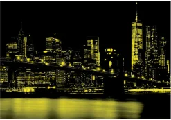 Educa Puzzel + Extra Item|Steden En Gebouwen<Brooklyn Bridge - Glow in the Dark - puzzel 1000 stukjes