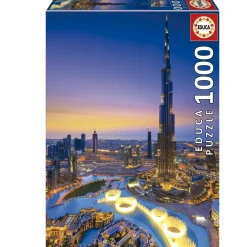 Educa Steden En Gebouwen|1000-1499<Burj Khalifa, Verenigde Arabische Emiraten - puzzel 1000 stukjes