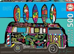 Kinderen Educa Tekening|Landschappen<California Dreaming - legpuzzel van 500 stukjes