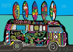 Kinderen Educa Tekening|Landschappen<California Dreaming - legpuzzel van 500 stukjes