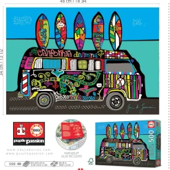 Kinderen Educa Tekening|Landschappen<California Dreaming - legpuzzel van 500 stukjes
