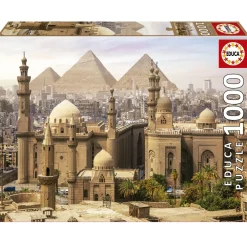 Educa Kunst En Cultuur|Steden En Gebouwen<Caïro, Egypte - puzzel 1000 stukjes