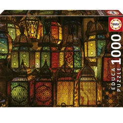 Educa Kunst En Cultuur|1000-1499<Collage van lampions - puzzel 1000 stukjes