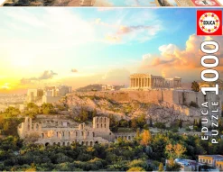 Educa Kunst En Cultuur|Landschappen<De Acropolis in Athene - puzzel 1000 stukjes