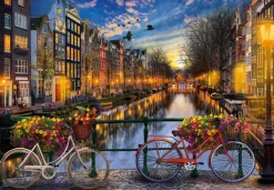 Educa Steden En Gebouwen|2000 En Meer<De avond in Amsterdam - 2000 stukjes