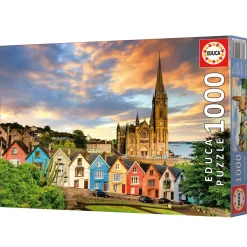 Educa Steden En Gebouwen|1000-1499<De kathedraal van Cobh, Ierland - puzzel 1000 stukjes