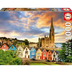 Educa Steden En Gebouwen|1000-1499<De kathedraal van Cobh, Ierland - puzzel 1000 stukjes