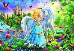Educa Fantasy|1000-1499<De prinses en de eenhoorn - legpuzzel van 1000 stukjes