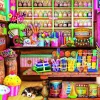 Educa Tekening|1000-1499<De snoepwinkel - puzzel van 1000 stukjes