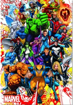 Educa Disney, Pixar, Marvel|500-999<De superhelden van Marvel - puzzel van 500 stukjes