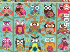 Kinderen Educa Kunst En Cultuur|Legpuzzels<De Uilen - legpuzzel van 500 stukjes
