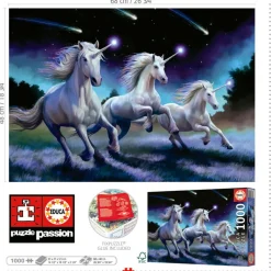 Educa Fantasy|1000-1499<Eenhoorns - Anne Stokes - puzzel 1000 stukjes