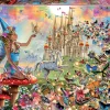 Kinderen Educa Fantasy|Tekening<Feeën en Vlinders - legpuzzel van 500 stukjes
