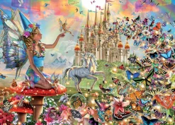 Kinderen Educa Fantasy|Tekening<Feeën en Vlinders - legpuzzel van 500 stukjes