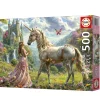Kinderen Educa Fantasy|Legpuzzels<Feeën Unicorns en Vlinders - legpuzzel van 500 stukjes