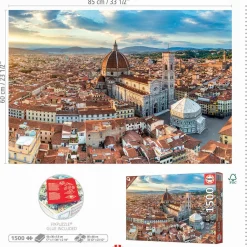 Educa Landschappen|Steden En Gebouwen<Firenze - legpuzzel van 1500 stukjes