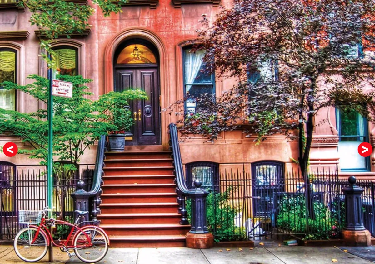 Educa Steden En Gebouwen|1500-1999<Greenwich village - legpuzzel van 1500 stukjes