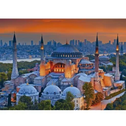Educa Kunst En Cultuur|Landschappen<Hagia Sophia, Istanboel - puzzel 1000 stukjes