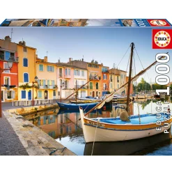 Educa Steden En Gebouwen|1000-1499<Haven van Martigues, Provence - puzzel 1000 stukjes
