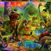 Educa Dieren|1000-1499<Het land van de dinosaurussen - legpuzzel van 1000 stukjes