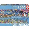 Educa Dieren|Landschappen<Het Leven - Panorama - puzzel van 3000 stukjes