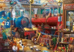 Kinderen Educa Fantasy|Legpuzzels<Het treinstation - legpuzzel van 500 stukjes