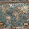 Educa Astrologie & Wereldkaarten|2000 En Meer<Historische wereldkaart - puzzel van 8000 stukjes