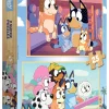 Kinderen Educa Disney, Pixar, Marvel|Legpuzzels<HOUT: Bluey - 2 x 25 stukjes