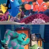 Kinderen Educa Disney, Pixar, Marvel|Legpuzzels<HOUT: Pixar - Nemo en Dory - Monsters Inc. - 2 x 25 stukjes