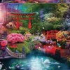 Educa Landschappen|2000 En Meer<Japanse Tuin - puzzel van 3000 stukjes