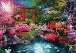 Educa Landschappen|2000 En Meer<Japanse Tuin - puzzel van 3000 stukjes