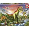 Educa Tekening|Dieren<Jurassic Forest - puzzel 1000 stukjes