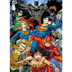 Educa Disney, Pixar, Marvel|Tekening<Justice League - DC Comics - puzzel 1000 stukjes