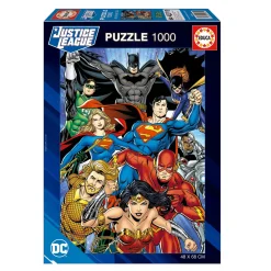 Educa Disney, Pixar, Marvel|Tekening<Justice League - DC Comics - puzzel 1000 stukjes