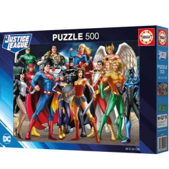 Kinderen Educa Disney, Pixar, Marvel|Legpuzzels<Justice League - DC Comics - legpuzzel van 500 stukjes