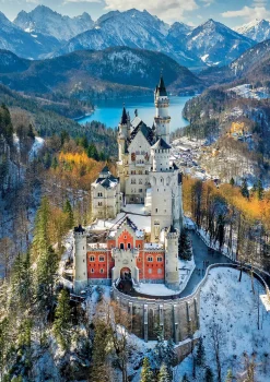 Educa Steden En Gebouwen|1000-1499<Kasteel Neuschwanstein - puzzel 1000 stukjes