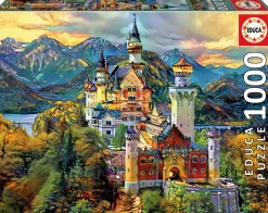 Educa Kunst En Cultuur|1000-1499<Kasteel van Neuschwanstein - puzzel 1000 stukjes