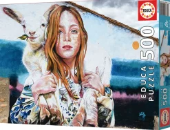 Kinderen Educa Tekening|Dieren<La Pastora - Lily Brick - legpuzzel van 500 stukjes