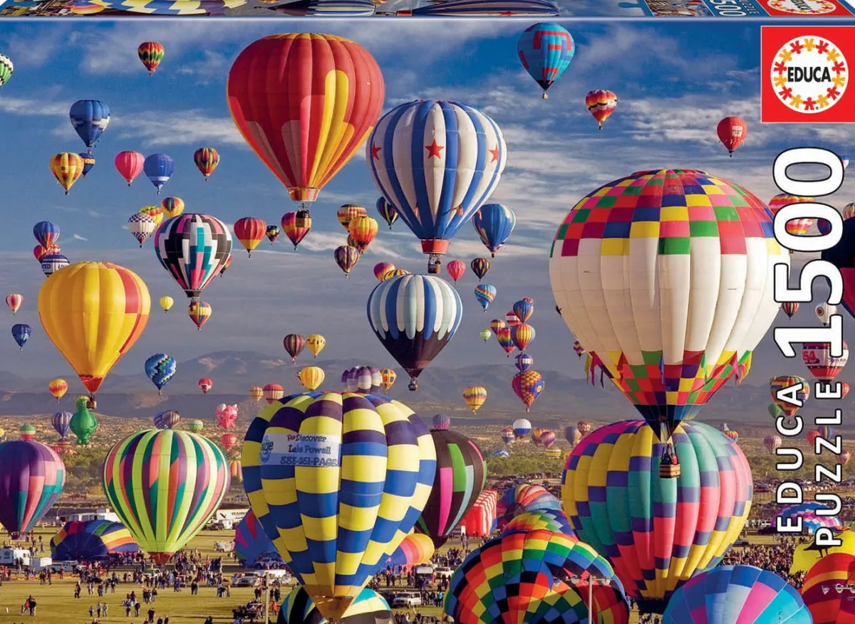 Educa Landschappen|1500-1999<Luchtballonnen - legpuzzel van 1500 stukjes
