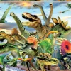 Kinderen Educa Dieren|Legpuzzels<Machtige dinosaurussen - legpuzzel van 500 stukjes