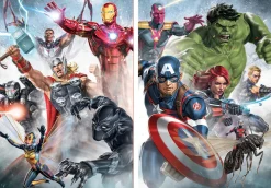 Kinderen Educa Disney, Pixar, Marvel|Legpuzzels<Marvel Mania - 2 x 500 stukjes legpuzzel