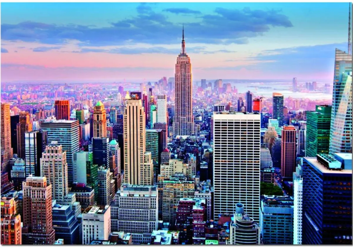 Educa Steden En Gebouwen|1000-1499<Midtown Manhattan, New York - 1000 stukjes