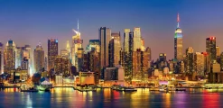 Educa Panorama|Astrologie & Wereldkaarten<New York Skyline Panorama - puzzel van 3000 stukjes