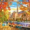 Educa Kunst En Cultuur|1000-1499<Notre Dame in de Herfst - puzzel 1000 stukjes