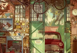 Educa Kunst En Cultuur|1500-1999<Oude Garage - legpuzzel van 1500 stukjes